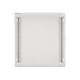 20. INSTALLATION RACK CABINET, WALL-HUNG 19" 12U 600X600, GRAY, METAL DOORS (FLAT PACK)