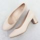 16. Sergio Leone W SK415B beige high heel pumps
