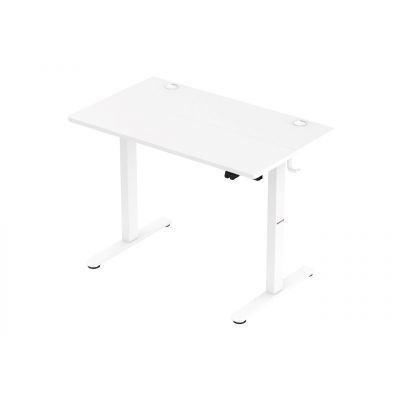 4. Huzaro Hero 7.9 White Electric Desk