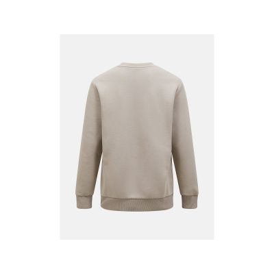 4. Peak Performance M Original Small Logo Crewneck Beige