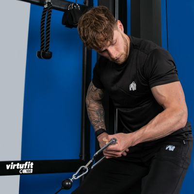 35. VIRTUFIT CC100 CABLE CROSSOVER - DOUBLE ADJUSTABLE PULLEY - FUNCTIONAL TRAINER