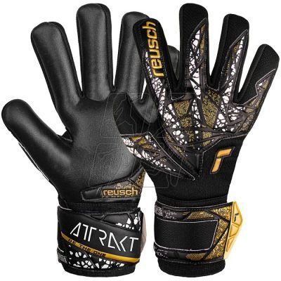 4. Reusch Attrakt Silver NC Finger Support gloves 54/70/250/7740