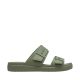 Crocs Brooklyn Buckle Low Women's Slides Green 211215 3BX 38-39