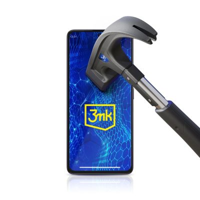 8. Tempered glass 3mk HardGlass Max Lite with black frame for Xiaomi Redmi Note 13 Pro+