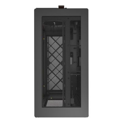 7. Montech HS01 PC Case, Midi-Tower, ATX, aRGB, Tempered Glass