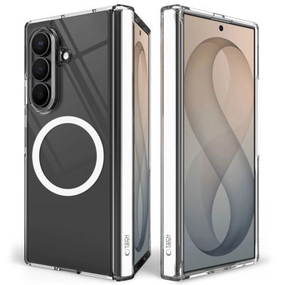 Tech-Protect MagPeak MagSafe Case for Samsung Galaxy Z Fold 7 / 8 Ultra – transparent