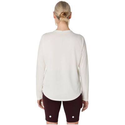 2. ASICS Fujitrail Logo LS Top 2012D315-100 White M