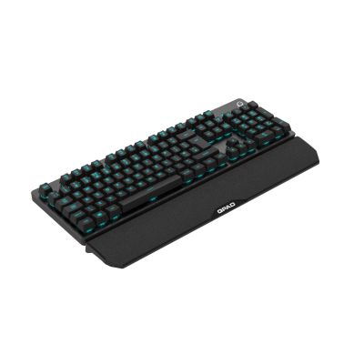 6. QPAD MK-40 Gaming Keyboard USB QWERTZ German Black