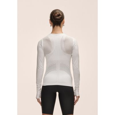 4. Casall Maze Long Sleeve Women's T-Shirt White