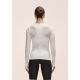 4. Casall Maze Long Sleeve Women's T-Shirt White