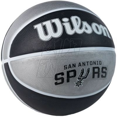 4. Ball Wilson NBA Team San Antonio Spurs Ball WTB1300XBSAN