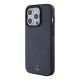 2. Mercedes Smooth Leather MagSafe case for iPhone 15 Pro - navy blue