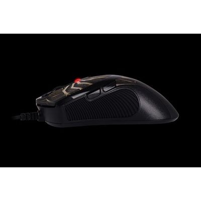 6. A4 TECH Evo XGame Laser Oscar X747 Brown Fire A4TMYS29980 computer mouse (laser; 3600 DPI; brown color)