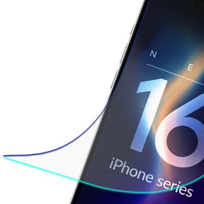 24. Hybrid glass 3mk FlexibleGlass v2.0 for Apple iPhone 16 Pro Max