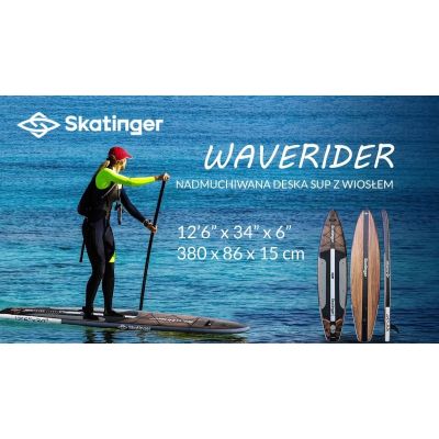 4. SUP SKATINGER Waverider 380x86x16 Touring board