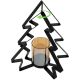 8. METAL CANDLESTICK 31.5 CM CHRISTMAS TREE MICA