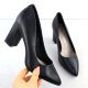 2. Black pumps with pointed toe, black Sergio Leone PB216