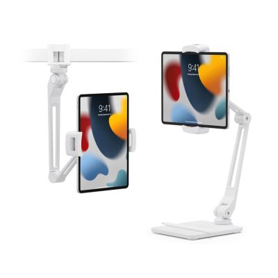 2. Justierbare adjustable holder for iPads white (12-2144)