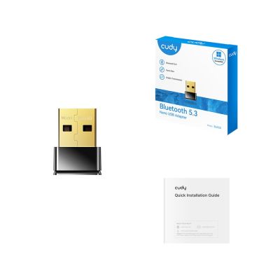 2. CUDY BU530 Bluetooth 5.3 Nano USB Adapter