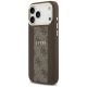 2. Guess 4G Stripe MagSafe case for iPhone 17 Pro Max - brown
