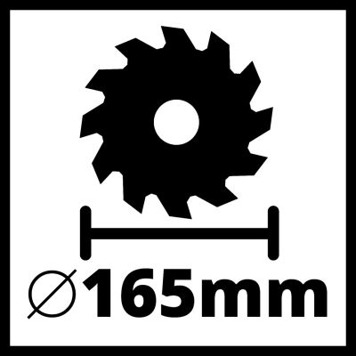 7. Circular saw 18V TP-CS 18/165 LI BL-SOLO 4331225 EINHELL