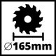 7. Circular saw 18V TP-CS 18/165 LI BL-SOLO 4331225 EINHELL