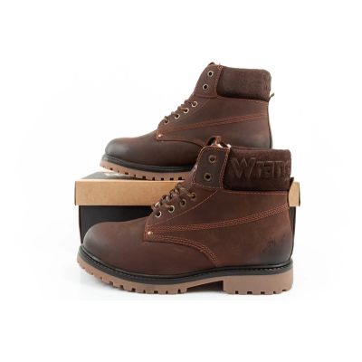 18. Wrangler Arch Fur men's boots, Chelsea boots, elegant, insulated, brown