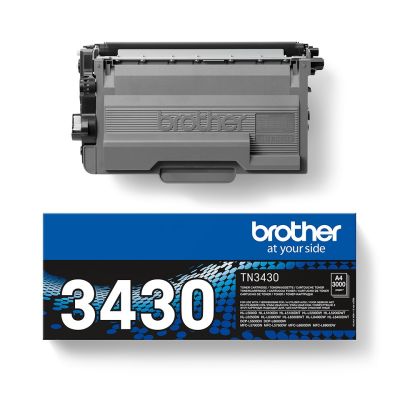 3. Brother Toner Black TN3430=TN-3430, 3000 pages