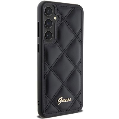 4. Guess GUHCS23FEPSQSQSK S23 FE S711 black/black hardcase Quilted Metal Logo