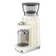 15. Smeg CGF03CREU Coffee Grinder 150W Cream