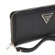 4. GUESS WOMEN'S WALLET BLACK WITH TRIANGULAR LOGO LAUREL II