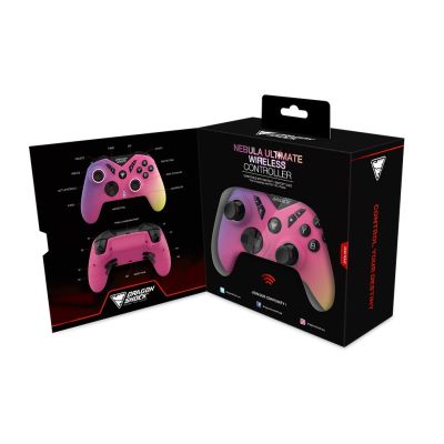 9. Dragonshock Nebula Ultimate Multicolored Bluetooth Gamepad Nintendo Switch