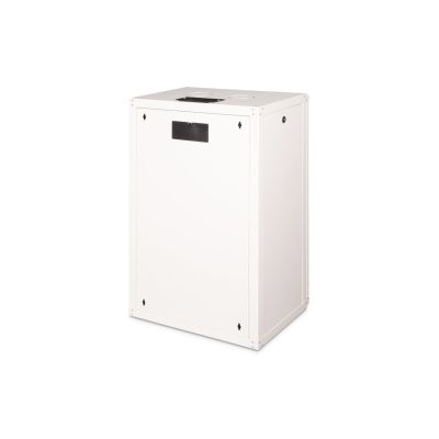2. Digitus Unique 19" 20U wall-mounted network cabinet 600x450, glass door, gray, undivided, assembled, 100kg