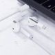 7. Acefast L13 In-Ear Wired Headphones with USB-C Microphone - White