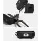 6. Ringke UX Magnetic Case for AirPods Pro 3 - Black and Clear
