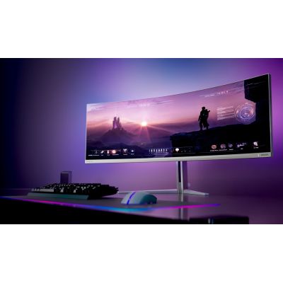 193. Philips Evnia 8000 49M2C8900/00 computer monitor 124.2 cm (48.9") 5120 x 1440 px Dual QHD QDOLED White