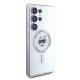 4. Case Karl Lagerfeld Button Choupette Head Printed Logo MagSafe Samsung Galaxy S25 Ultra white