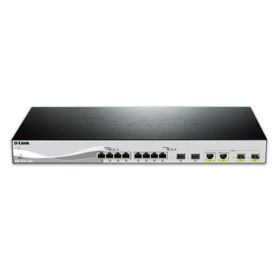 2. D-Link DXS-1210-12TC/E Network Link Managed L2 10G Ethernet (100/1000/10000) 1U Black, Silver