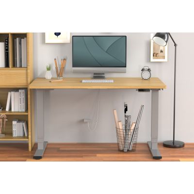 6. Digitus Electrically Adjustable Table Frame, Two Motors, 3-Stage, Gray