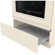 7. GORENJE GECS6B70CLI Retro electric cooker 60 cm | ExtraSteam | AirFry | FrozenBake | cream