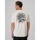 2. Men's relaxed T-shirt with print 4F 4FRSS26TTSHM4296-11S