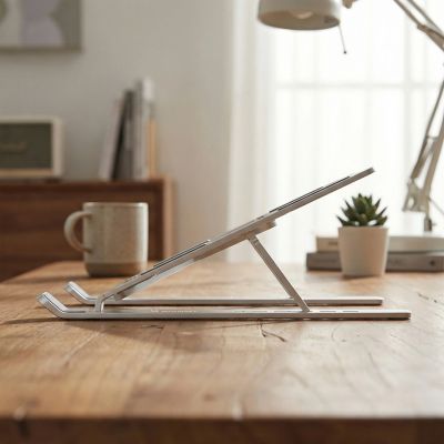 12. Wozinsky WDCX-X8S Foldable Adjustable Laptop Stand - Silver
