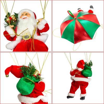 3. Santa Claus on a parachute 60cm MICA