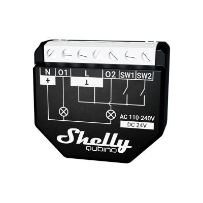 13. Shelly Qubino Wave 2PM Dual-Channel Z-Wave Controller