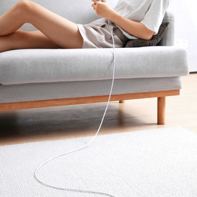 9. Baseus Superior Series 100W USB-A - USB-C Cable 2m - White