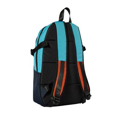2. Champion Backpack Black, Blue, and White 806243 YS084