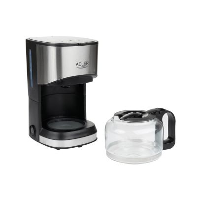 13. Adler AD 4407 drip coffee maker (550W; black)