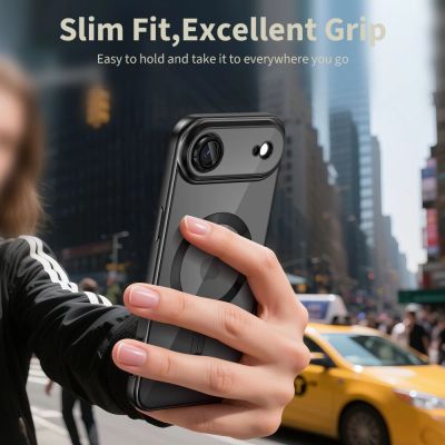 5. Tech-Protect MagFlex MagSafe Case for iPhone 17 Air - Clear Black