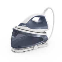 TEFAL Steam generator iron | FV2C41E0 Express Optimal | 2400 W | 1.2 L | 5 bar | Auto power off | Vertical steam function | Calc-clean function | Blue/White