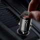 4. Dudao R3MAX 48W QC PD mini car charger - black